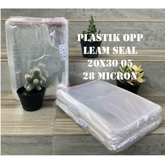Plastik OPP TEBAL 20x30 05 28 Micron