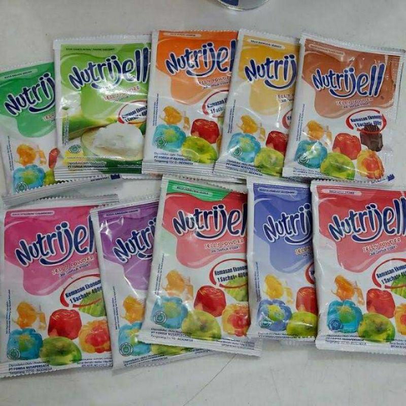 

Nutrijell kemasan ekonomis 10 gr