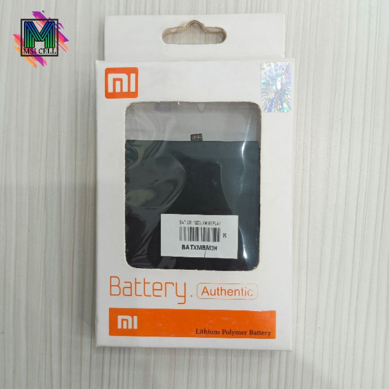 BATERAI XIAOMI MI PLAY ORI 100℅