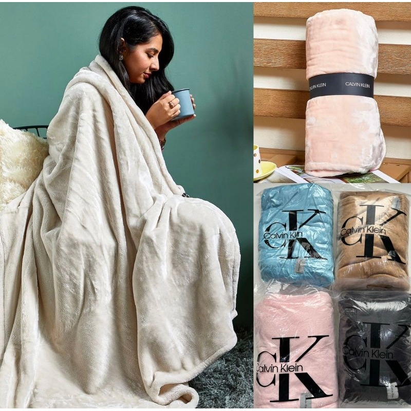 C.K sherpa blanket