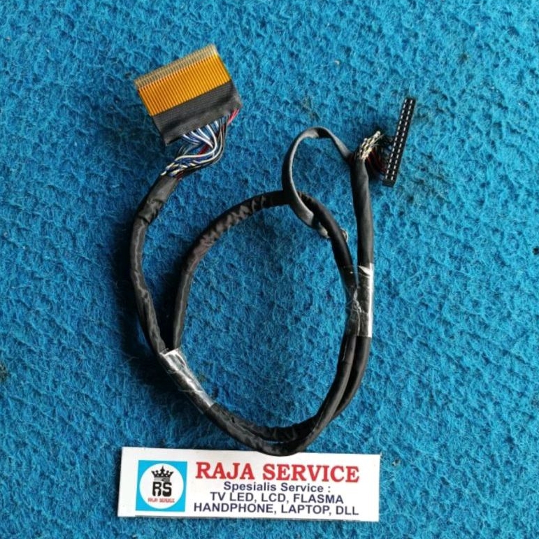kabel tv polytron PLD 32D7511 PLD32D7511 lvds flaxible dari tcon ke mainboard