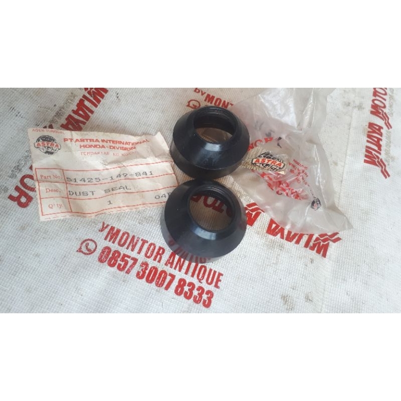 Dust Seal Debu Shock Depan Honda Win GL100 GL125 CG110 CGN CB K5 K4 Original NOS