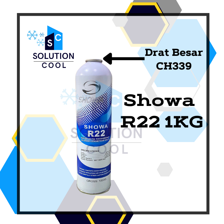 R22 Showa Kaleng 1kg