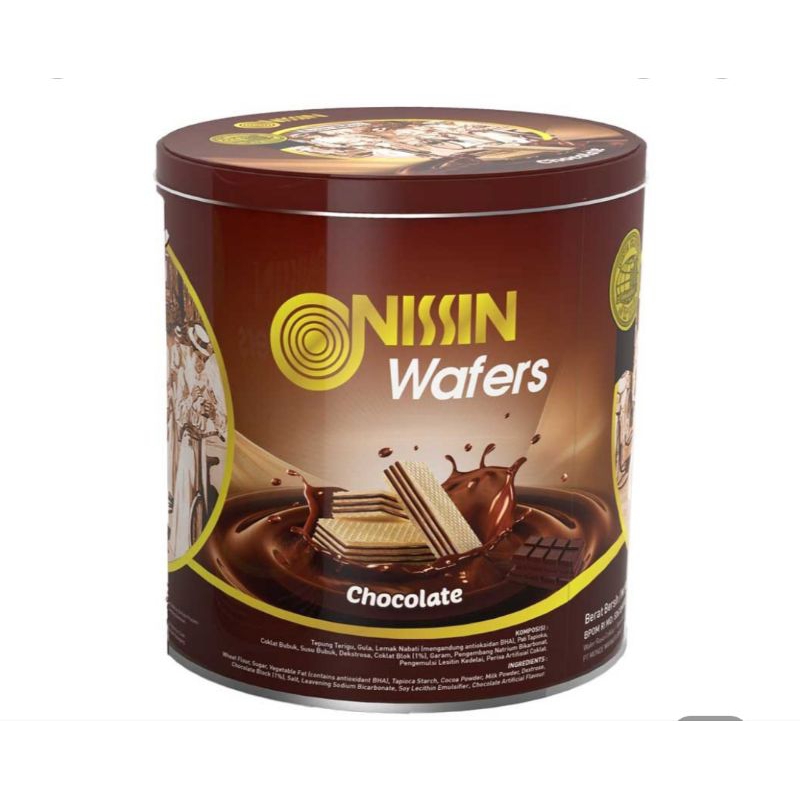 

(instant saja) NISSIN Wafer Chocolate kue kaleng lebaran