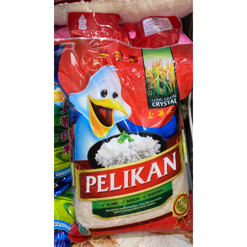 

beras pelikan 5kg