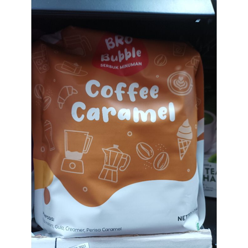 

Bubuk Minuman Bro Bubble Rasa Coffee Caramel 1kg