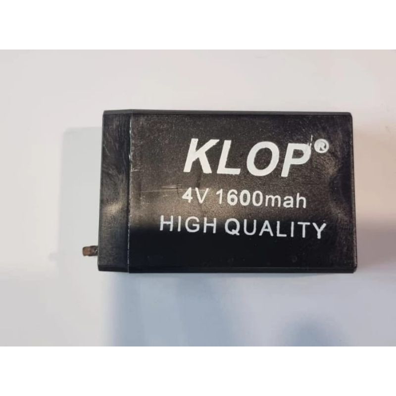 AKKI/BATERAI 4V 1600MAH KLOP