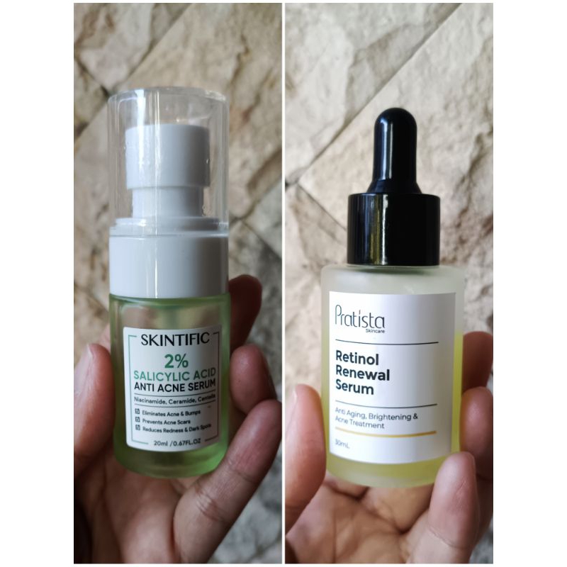 BUNDLE pratista retinol & skintific serum