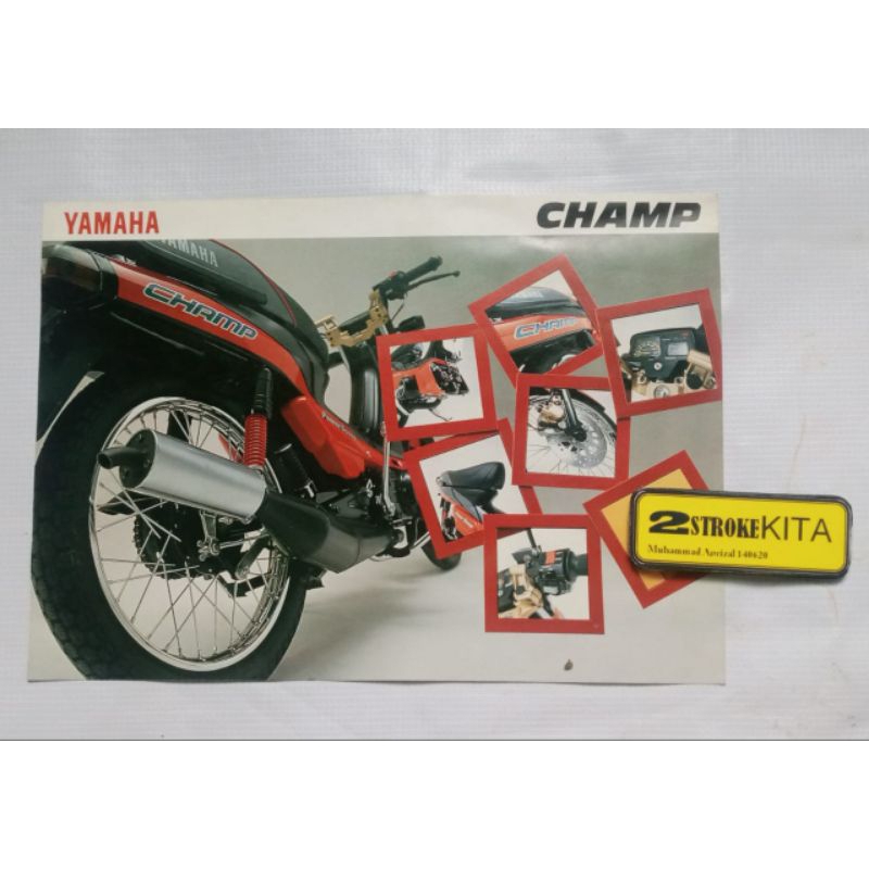 

BROSUR YAMAHA CHAMP (FLYER)