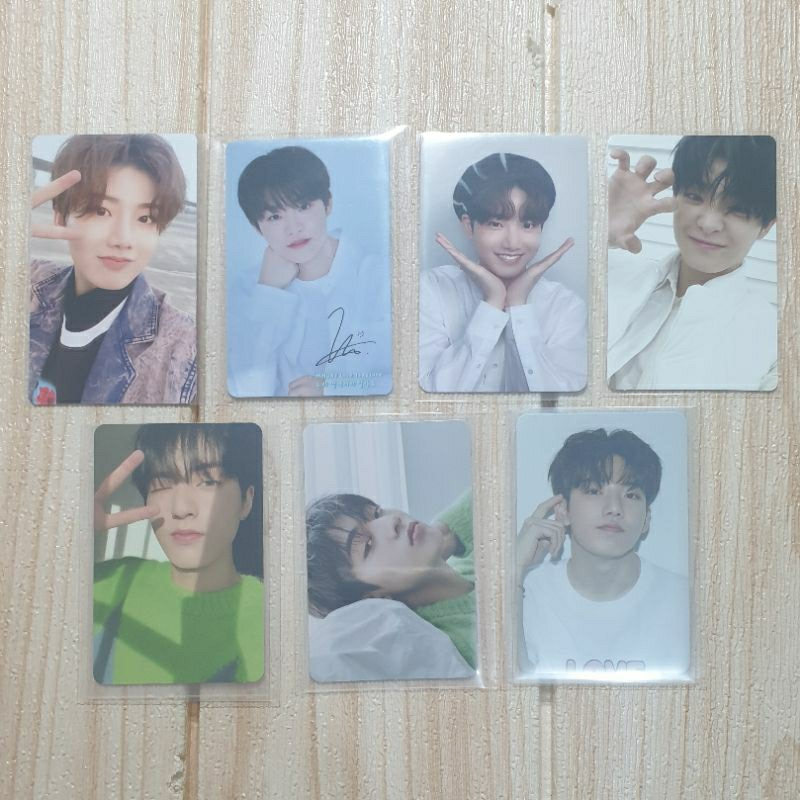 (SATUAN/NO PAIR) Photocard PC Treasure Junkyu Hyunsuk Jaehyuk Jeongwoo Asahi Kuping Mullet Peace Sof