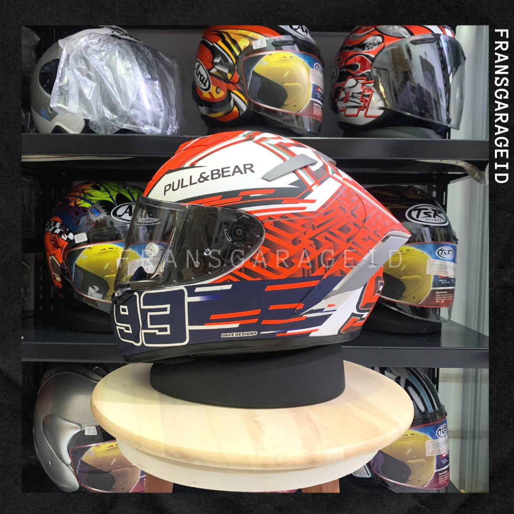 HELM SHOEI X-14 PULL BEAR NON REDBULL 1:1 CLONE FULLFACE