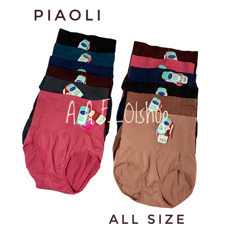 3 pcs Celana dalam wanita SEMI KORSET PIAOLI