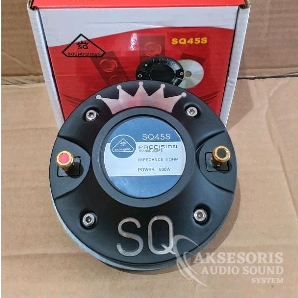 Driver Tweeter Soundqueen SQ 45S 500Watt Coil 1.75 Inch Drat Original Produk