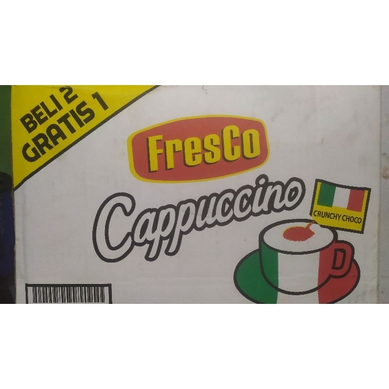 

Fresco Cappuccino 1 Karton Isi 12 Renteng