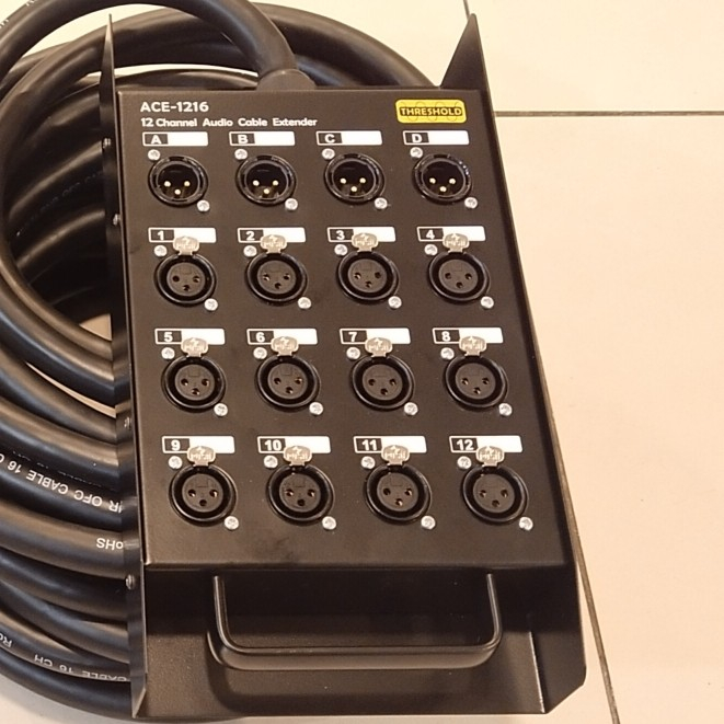 BOX SNAKE Kabel 16 CH STX BS-16 Channel Junction Plus Jack