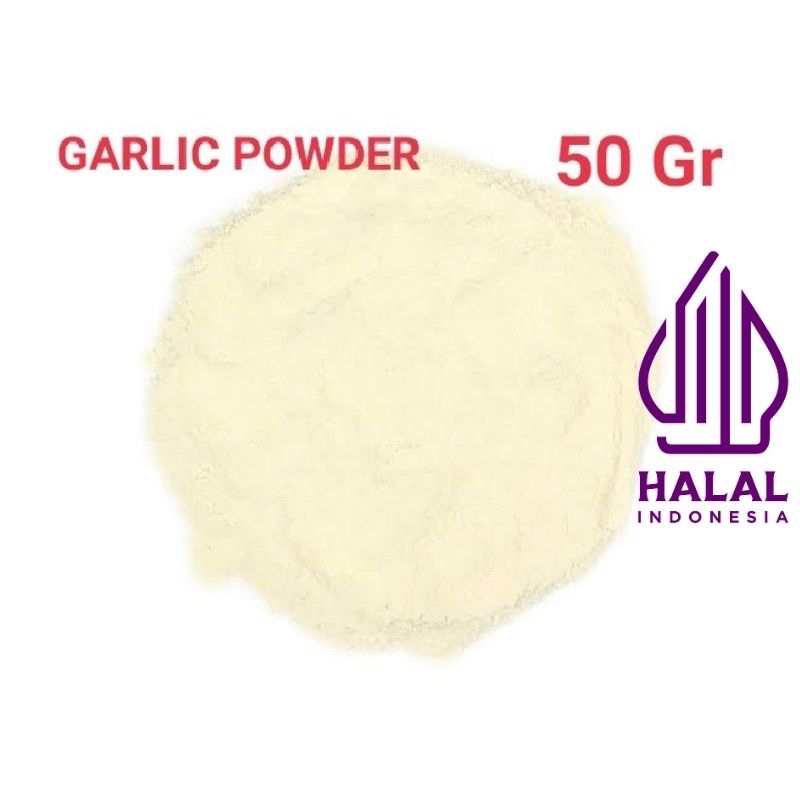 

Garlic Powder 50gr / Bubuk Bawang Putih Halus