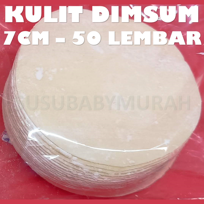 

[SBM] KULIT DIMSUM SIOMAY 7CM | 50 LEMBAR
