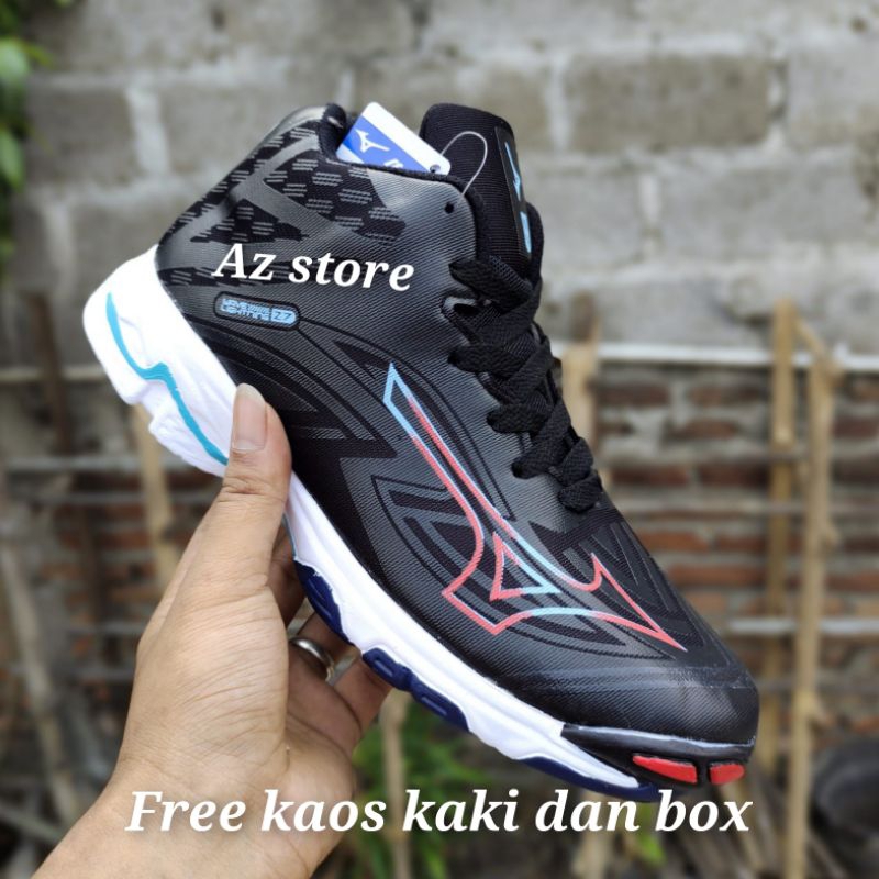 Sepatu Volly Mizuno Wlz7 Mid Sepatu Voli Pria Wanita Sepatu Olahraga Pria  Sepatu Voli Ukuran 37 38