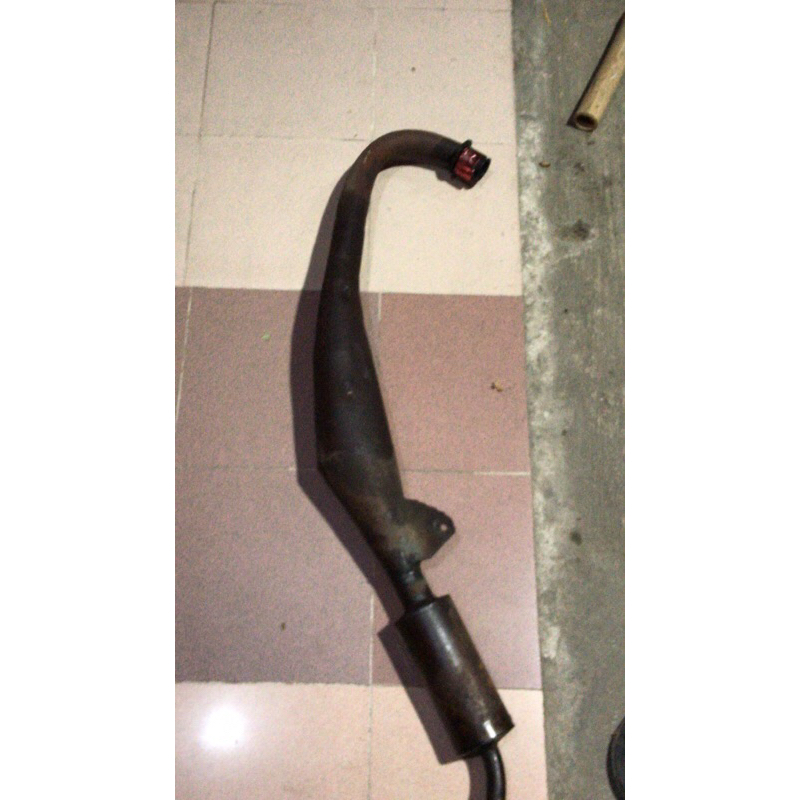 knalpot bekas copot satria hiu