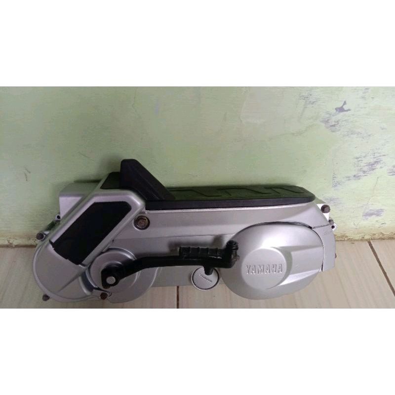 BLOK CVT BAK CVT FULL SELAH YAMAHA NOUVO ORIGINAL SUDAH REPAINT SILVER SIAP PAKAI