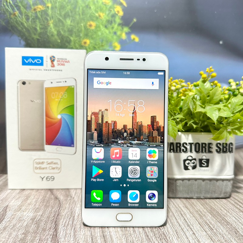 Vivo Y69 3/32 dual resmi indonesia