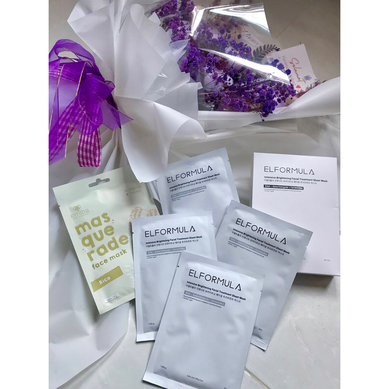 Masker Elformula + Emina (5 masker 50.000)