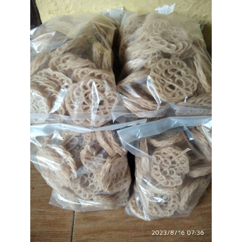 

Kerupuk Mawar Rasa Udang besar