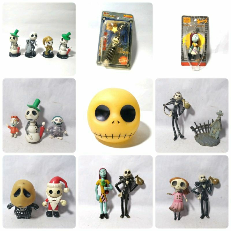 Celengan Ganci Gantungan Kunci Sally Emily Corpse Bride Tengkorak Shock Barrel Lock Oogie Boogie Boy