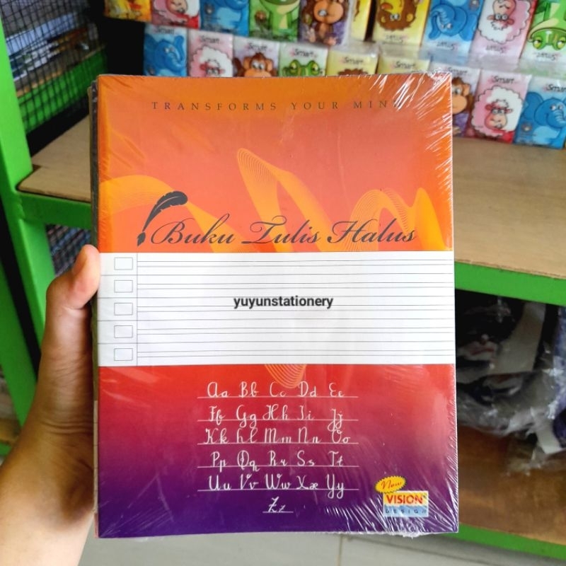 

(Isi 10) Buku Tulis Halus Vision 38 Lembar | Buku Halus 1 Pak