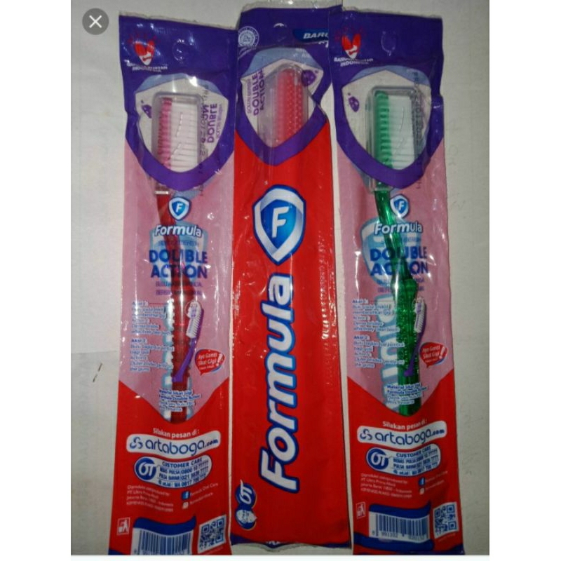 Sikat Gigi Formula Double Action