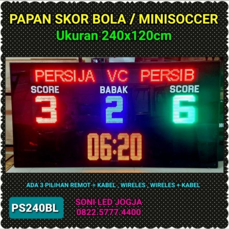 Papan skor Sepak bola scoreboard Led Papanskor led digital Mini soccer jumbo skoring papan skor Gara