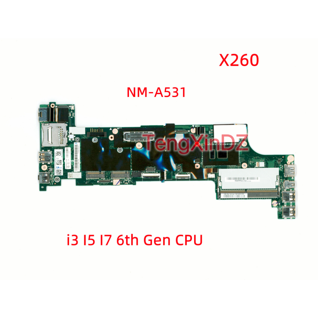 Lenovo ThinkPad X260 Laptop Mainboard- Nama BX260 NM-A531  Meisn