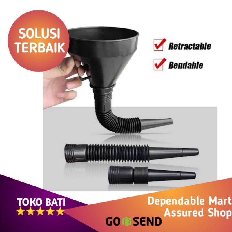Nozzle Corong Air Minyak Bensin Besar Jumbo Premium Original Awet