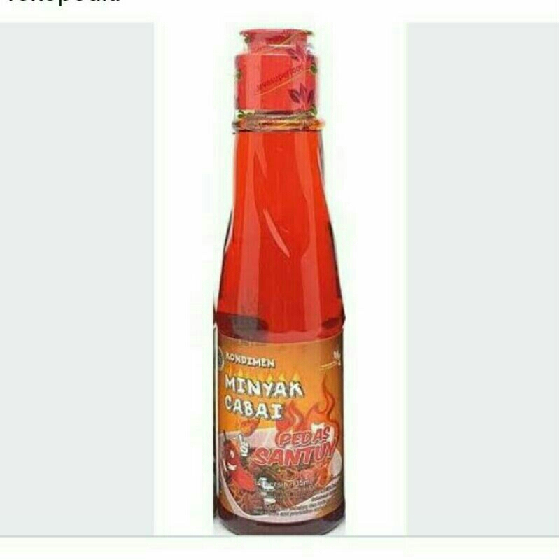 

Kondimen minyak cabai pedas santuy