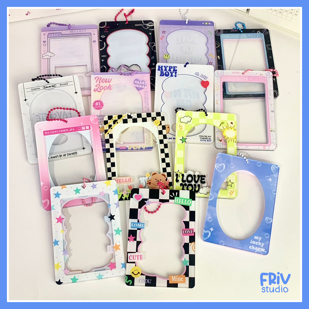 ACRYLIC PHOTOCARD HOLDER AKRILIK KPOP