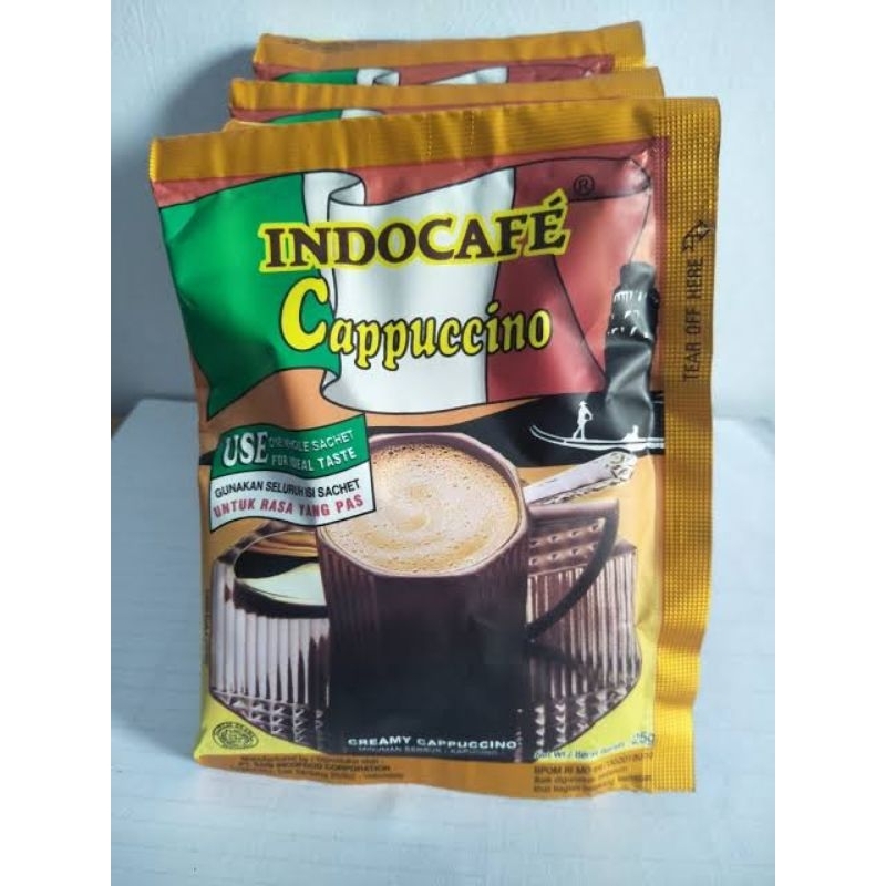 

Indocafe Cappucino 10 Sachet @25gr