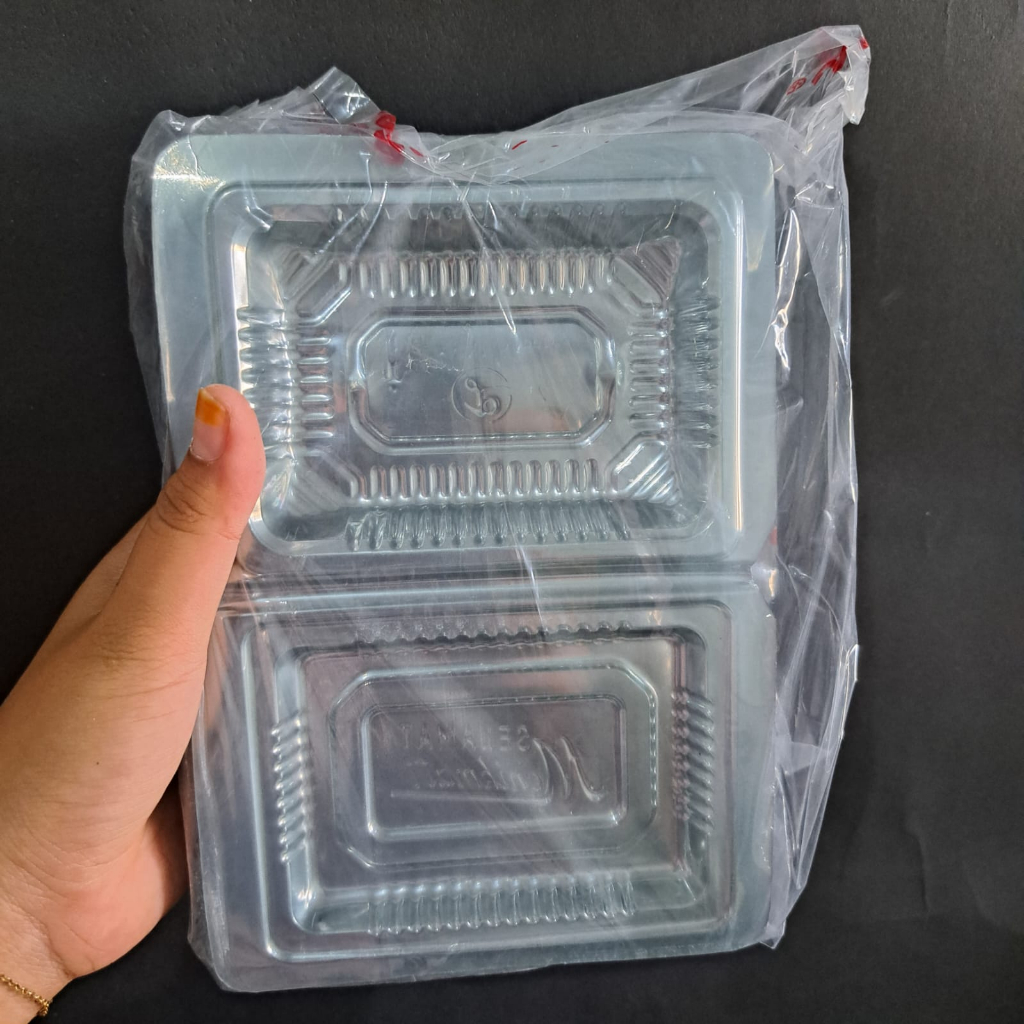 1 pc MIKA 3 BOLU MIKA PLASTIK MIKA 3 WEETAN untuk tempat risol makanan kue kering GROSIR