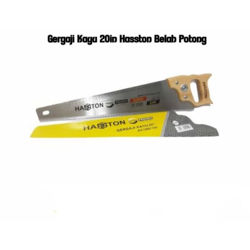 Gergaji kayu Hasston Prohex 20in Belah Potong