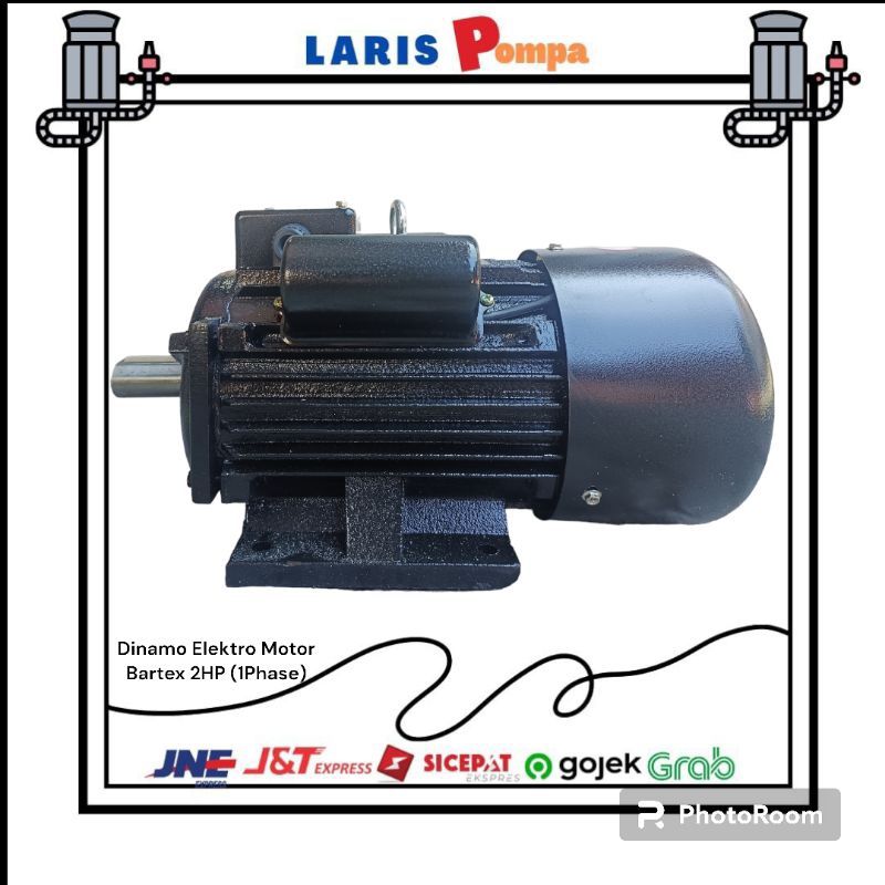 Mesin Penggerak / Dinamo Elektro Motor Bartex YC100L2-4 (2HP 1Phase)