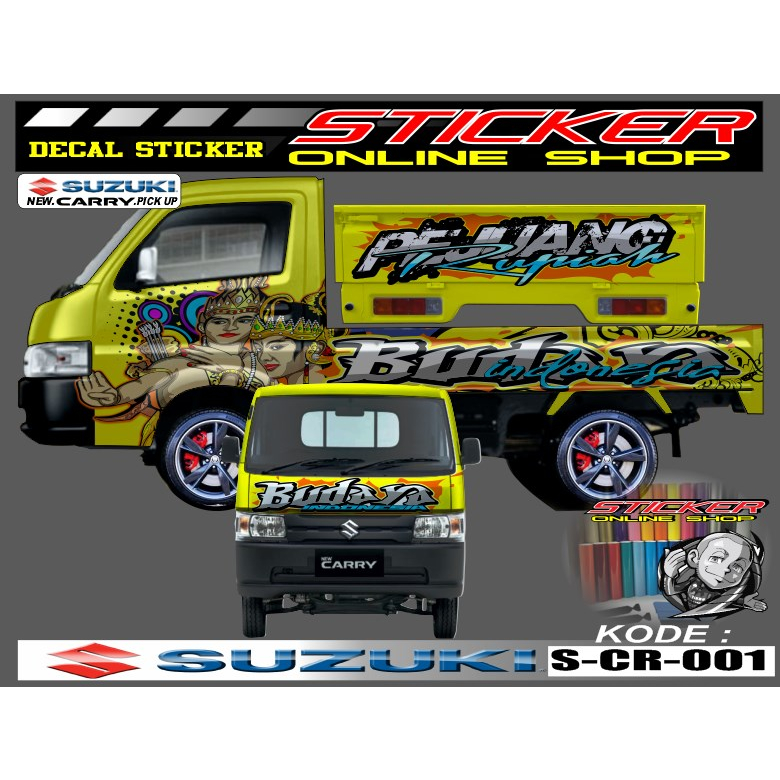 DECAL STICKER PICK UP NEW CARRY FULL MOTIF