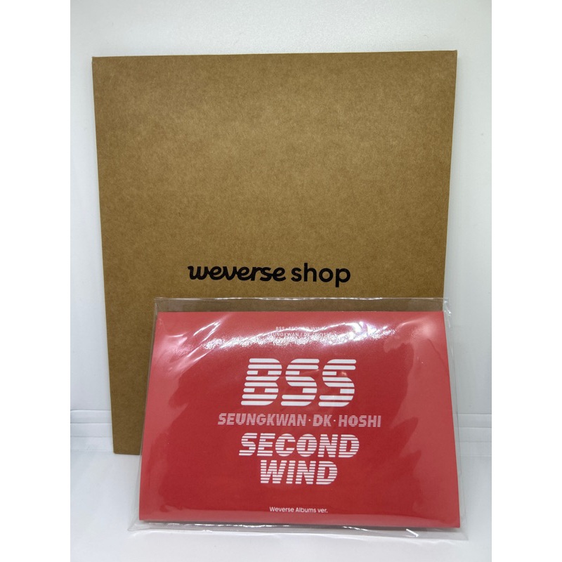 BSS SEUNGKWAN DK HOSHI SECOND WIND WEVERSE ALBUM VERSION UNSEALED