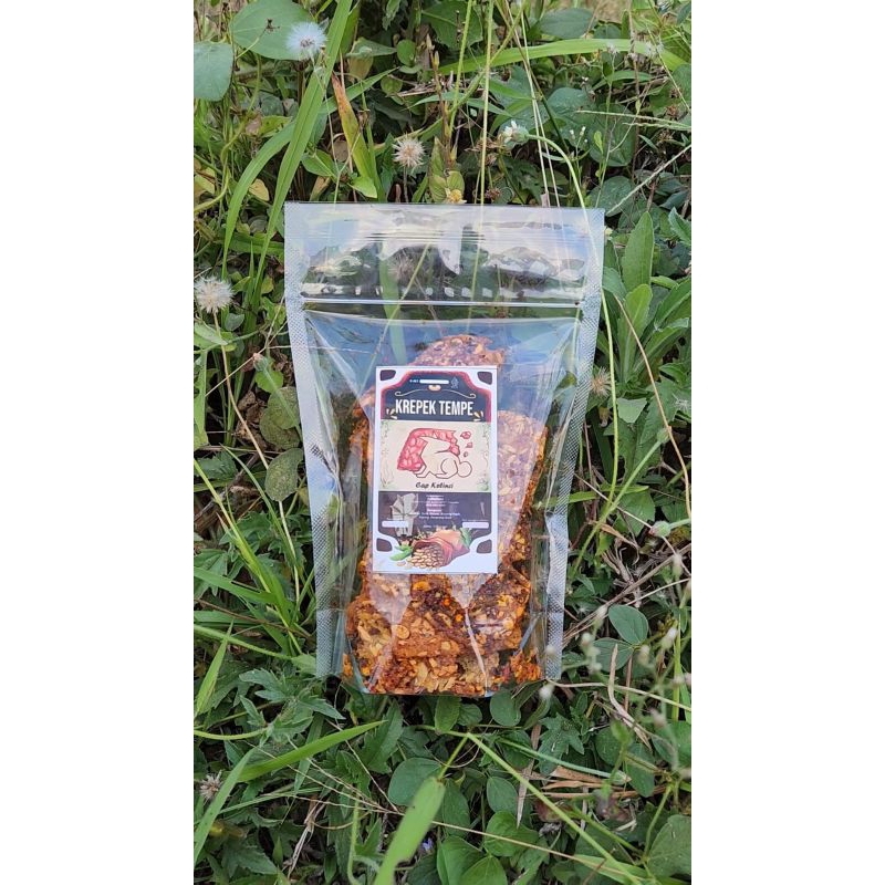

Keripik Tempe Pedas Daun Jeruk