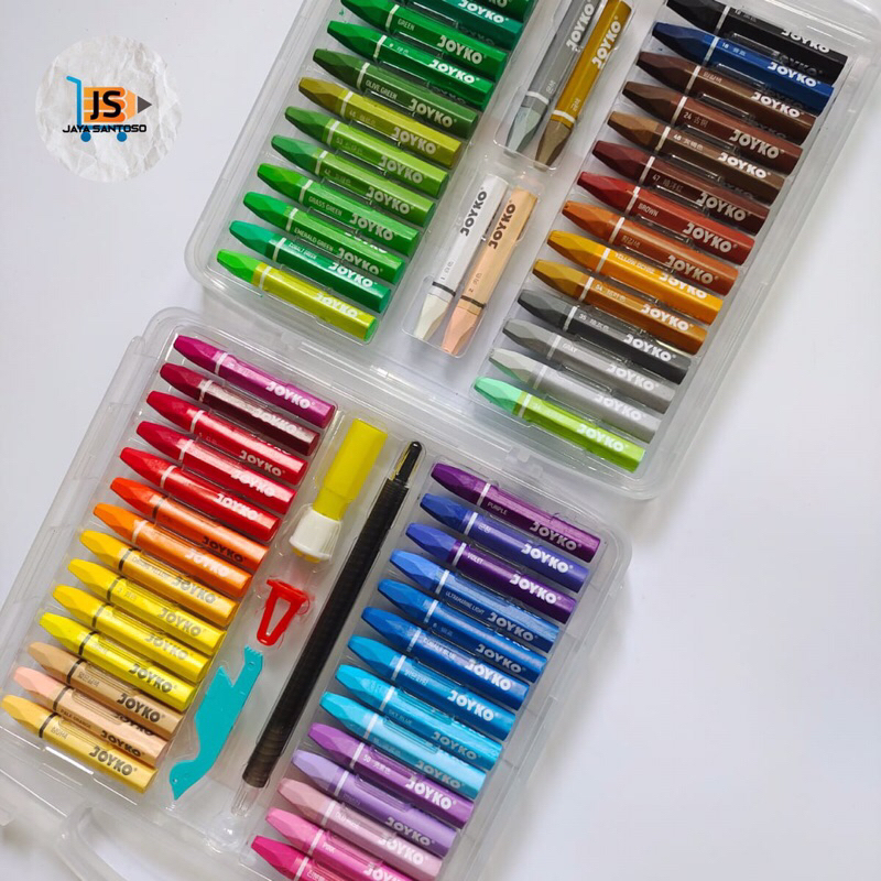 

Krayon / Crayon TiTi JOYKO 55 warna Oil Pastel OP-55S