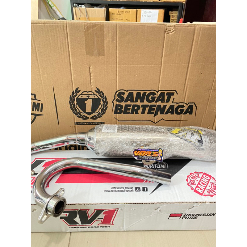 KNALPOT MUFFLER KENALPOT NORIFUMI RV1 T3 CRF 150