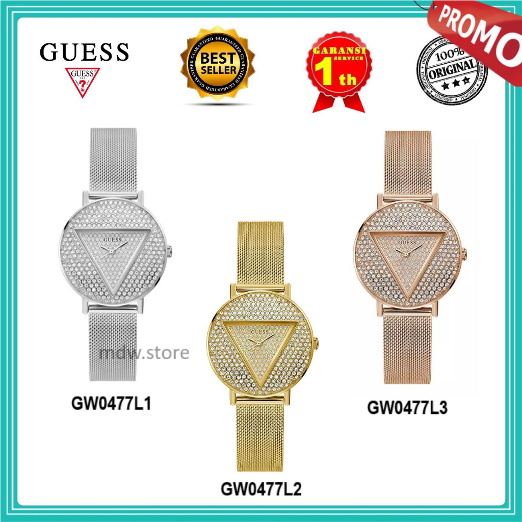 Guess Original Type GW0477L1 GW0477L2 GW0477L3 Jam Tangan Wanita