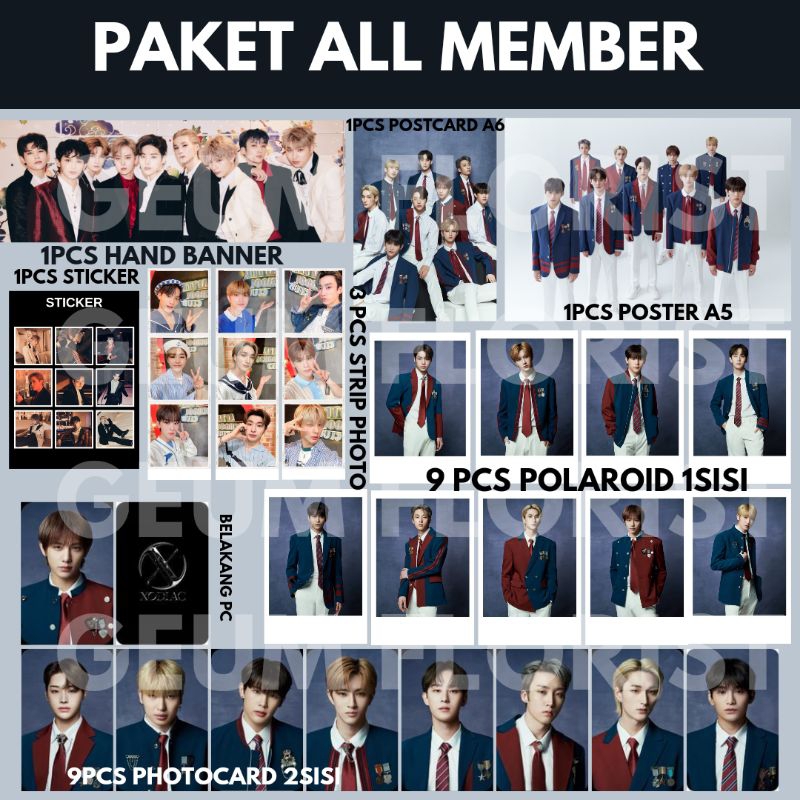 paket hemat hampers kpop xodiac
