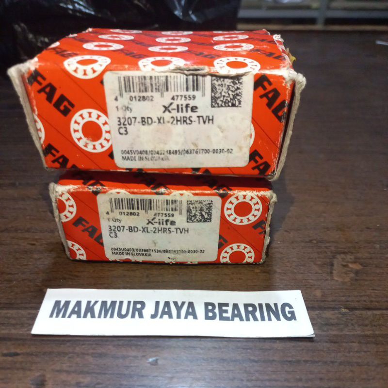 BEARING 3207 BD-XL-2HRS-TVH C3 / 3207 FAG SLOVAKIA ORIGINAL