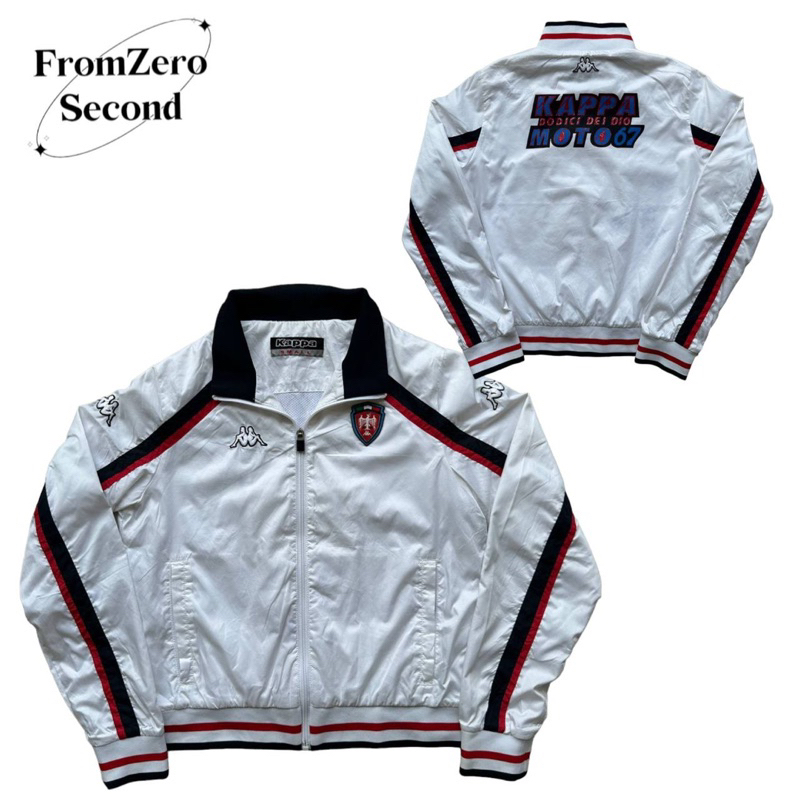 Windbreaker Kappa Vintage Jacket Colorblock Unisex