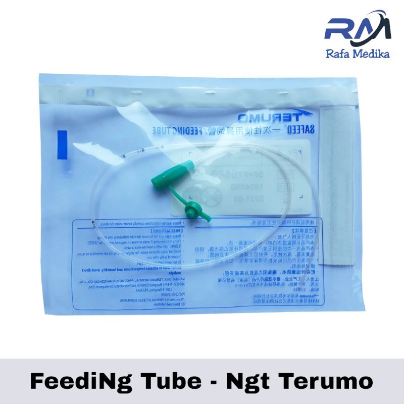 NGT Terumo   Feeding Tube Terumo  Selang Makan Terumo