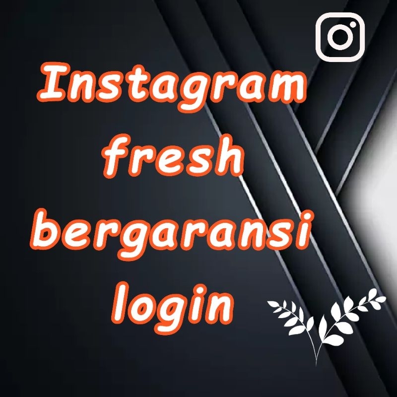 ig A2F ig fresh bergaransi login (Instragram)